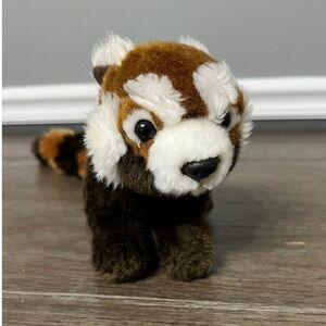 Save Our Space Red Panda Plush Stuffed Animal Striped Tail
